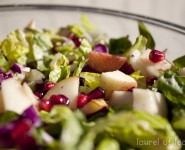 Winter Chop Salad with Apple, Pear, & Pomegranate
